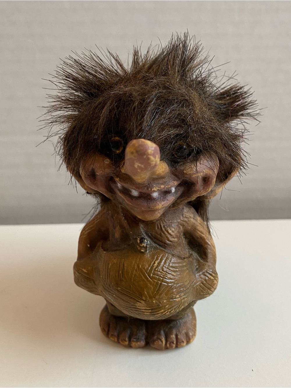 Vintage NyForm Norwegian Troll No. 18 'Hands in Pockets' Made in Norway